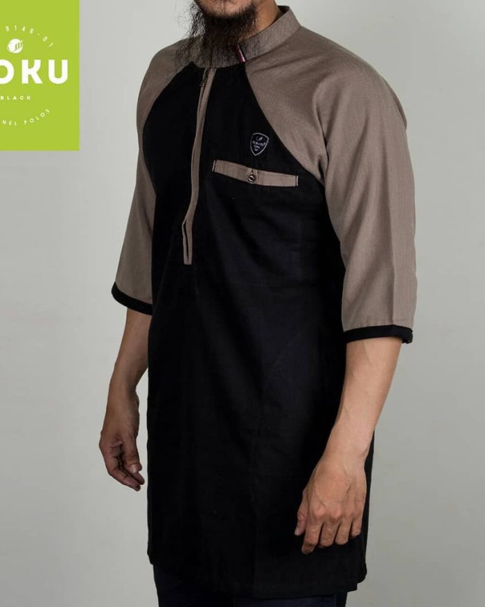 SAMASE 9146-01 KOKU PDK HITAM LIST COKLAT