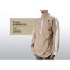 SAMASE 9168-05 KURTA PJG KHAKI LIST PUTIH