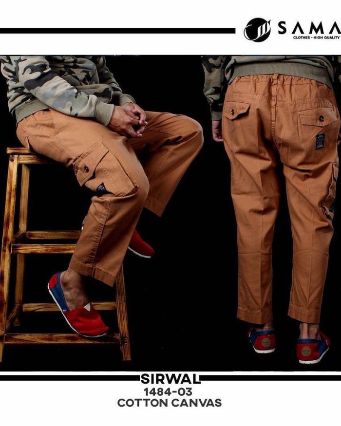 SAMASE 1484-03 SIRWAL KARGO COKLAT/KUNING GADING