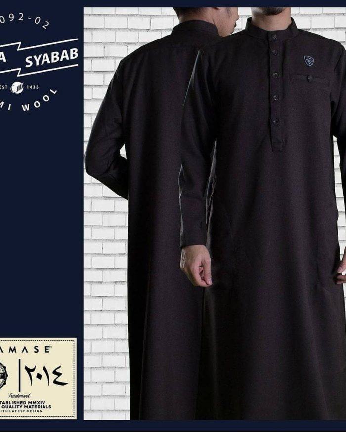SAMASE 9092-02 JUBAH SYABAB PJG COKLAT