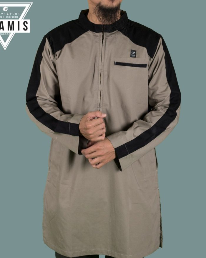 SAMASE 9169-01 GHAMIS PJG COKLAT LIST HITAM