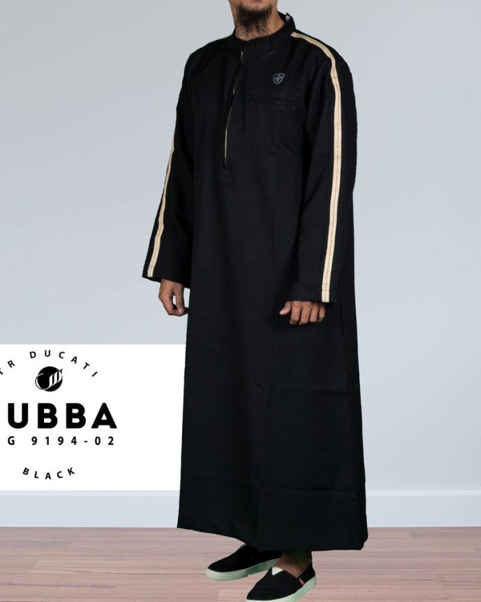 SAMASE 9194-02 JUBAH PJG BIASA HITAM