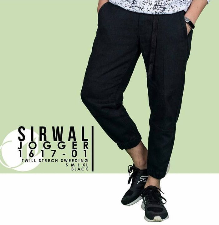 SAMASE 1617-01 SIRWAL JOGGER HITAM