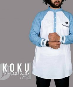 SAMASE 6055-02 KOKU PJG PUTIH TGN BIRU