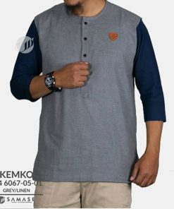 Samase Kemeja Koko Grey