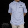 Kemeja Koko Light Grey