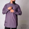 Kurta Lengan Panjang Mauve
