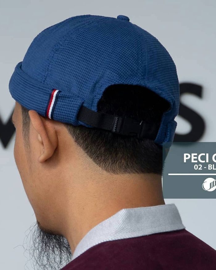 Samase Peci Cap Blue