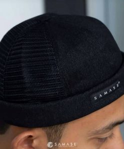 Samase Peci Cap Black