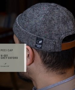 Peci Cap Miki Hat N001 Grey Oxford