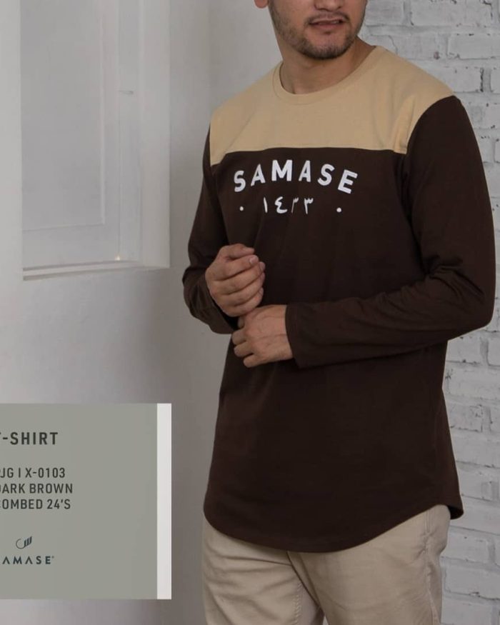 T -SHIRT X0101 New Arrivals Brown