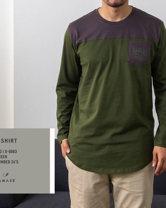 T-Shirt Panjangx I X 0083 Green