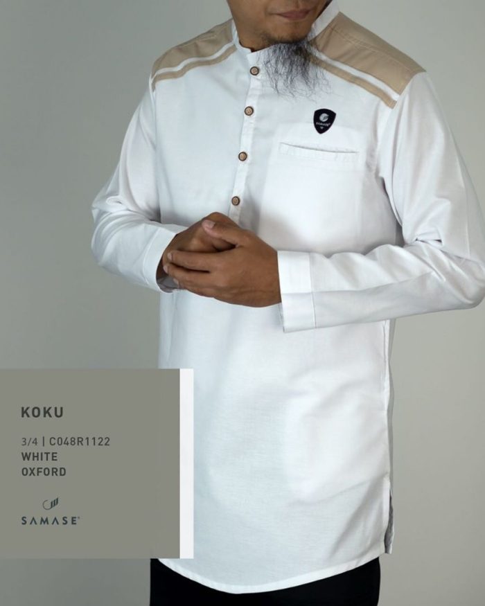 Koku Panjang White Oxford C048R11