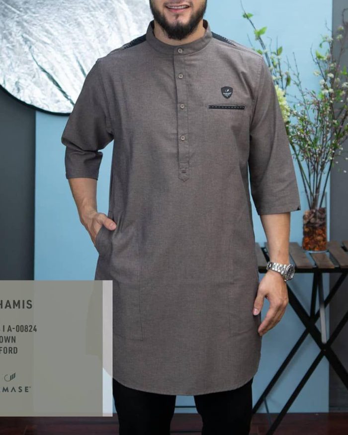 Ghamis 3/4 a0084 Brown Oxford