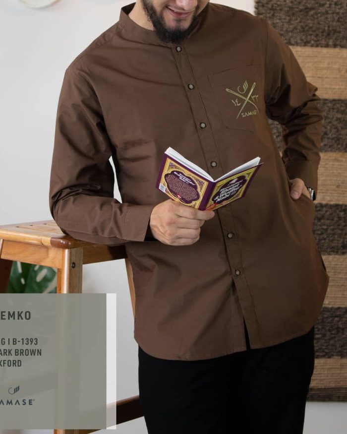 Kemko Panjang B1393 Dark Brown Oxford