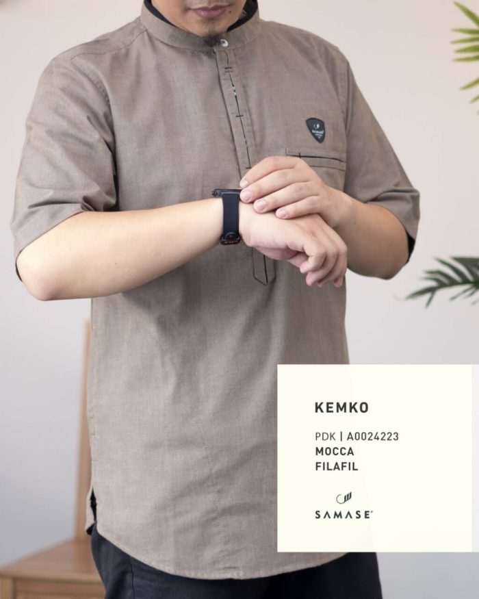 Kemko Pendek A00242 Mocca Cotton Filafil