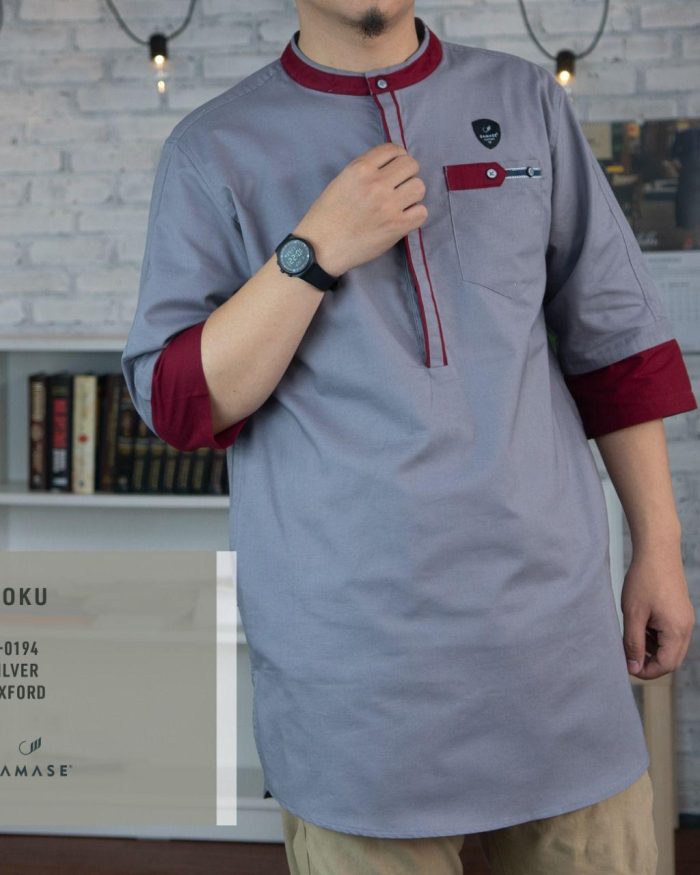 Koku 3/4 v0194 Silver Oxford