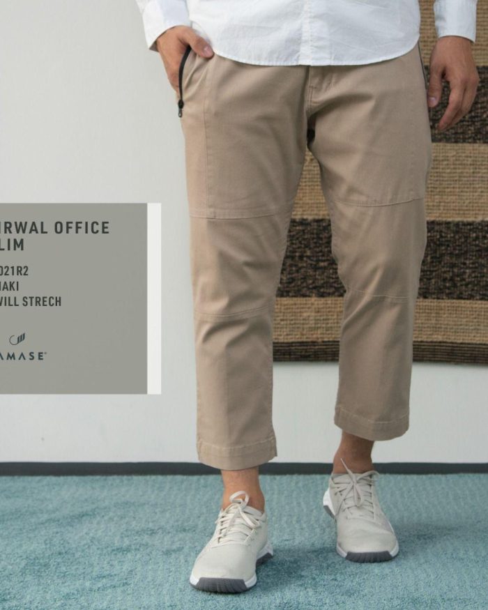 sirwal-office-j021r2-khaki-twill-strecth
