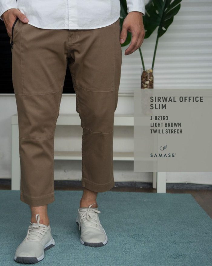 Sirwal Office j021r3 Light Brown Twill Stretch