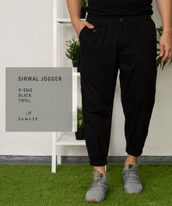 Sirwal Jogger D0345 Black Twill