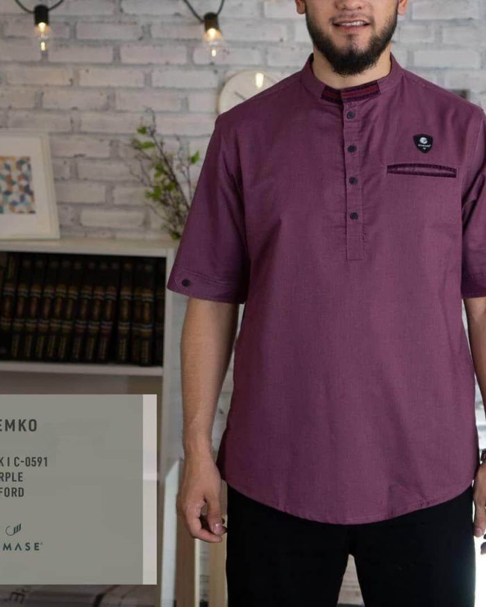 kemko-pendek-c0591-purple-oxford