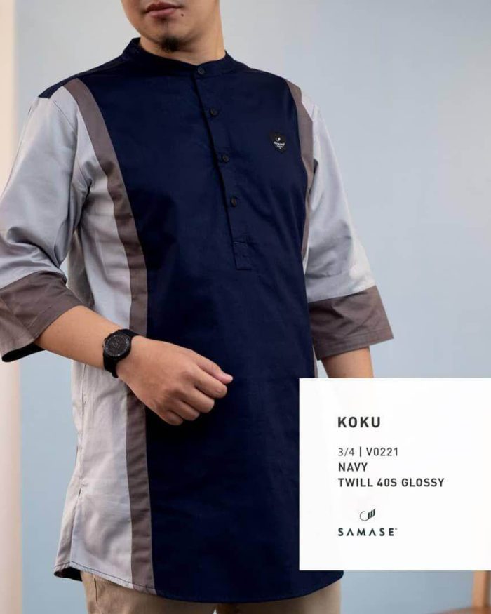 koku-3-4-v0221-navy-twill-40-s-glossy_1