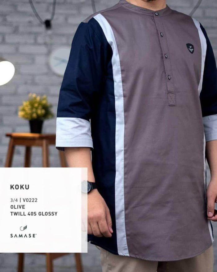 koku-3-4-v0222-olive-twill-40s-glossy_1