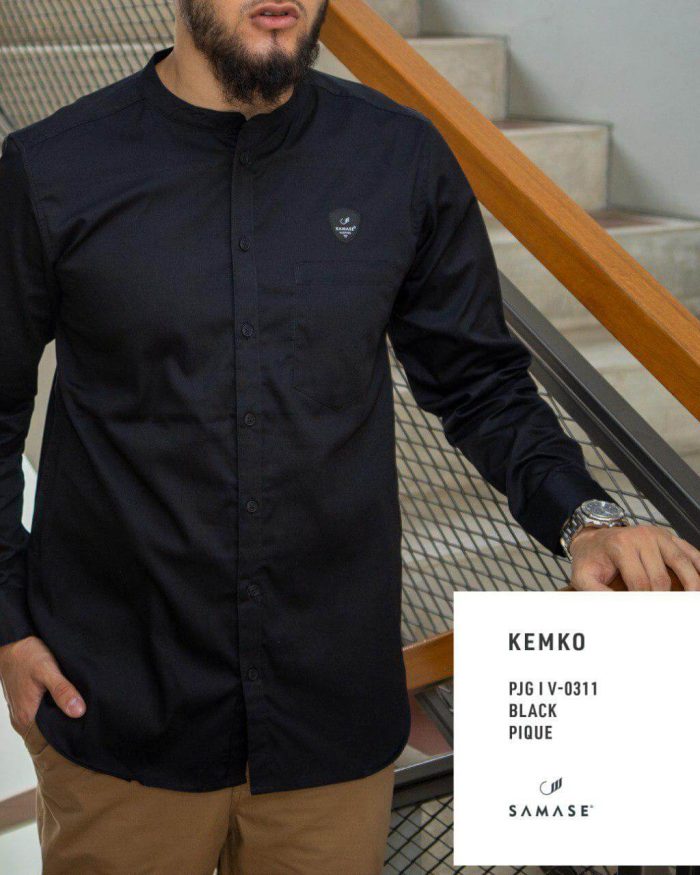 Kemko Panjang v0311 Black Pique