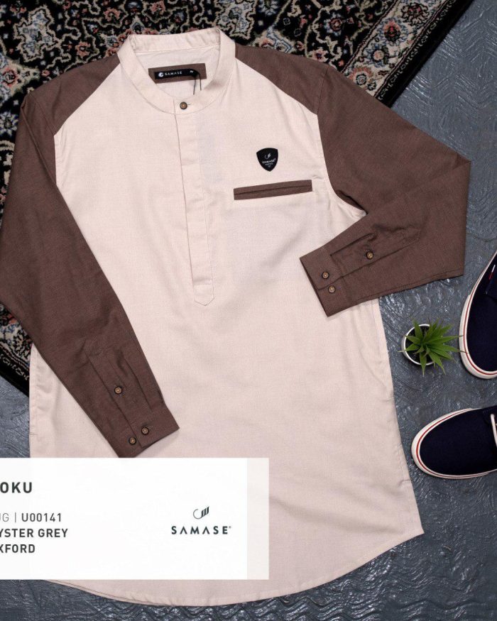Koku Panjang u0014 Oyster Grey Oxford