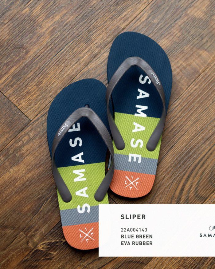 Sliper a0041 Blue Green Eva Rubber