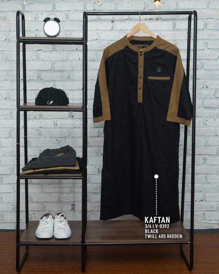 kaftan-3-4-v0392-black-twill-40s-hidden