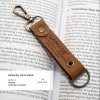 samase-keychain-ae0012-brown-genuine-leather