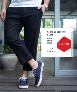 sirwal-office-slim-j0348-black-linen