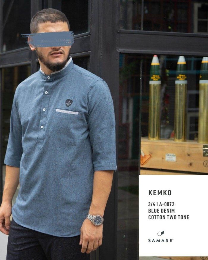 kemko-3-4-a0072-blue-denim-cotton-two-tone_2