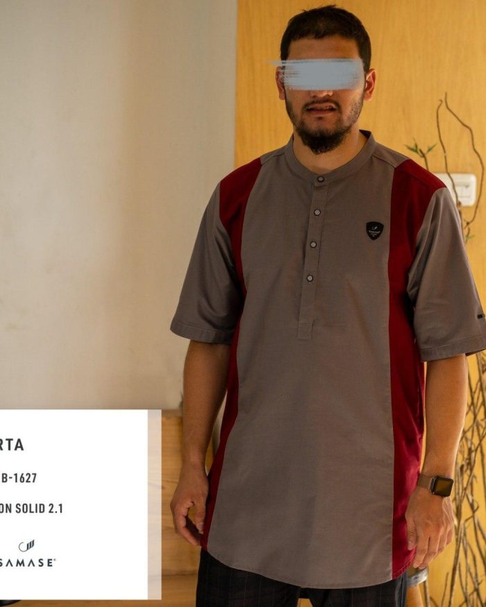 kurta-pendek-b1627-grey-cotton-solid-2-1