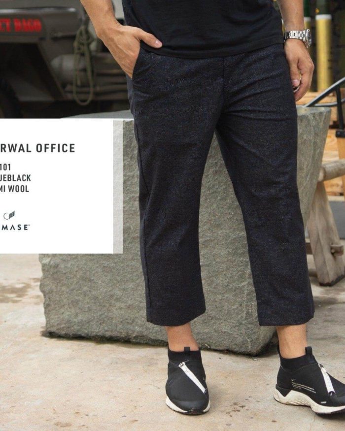 Sirwal Office i0101 Blueblack Semi Wool