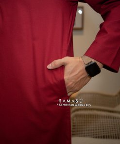 jubba-reguler-panjang-r0103-red-cotton-two-tone_1