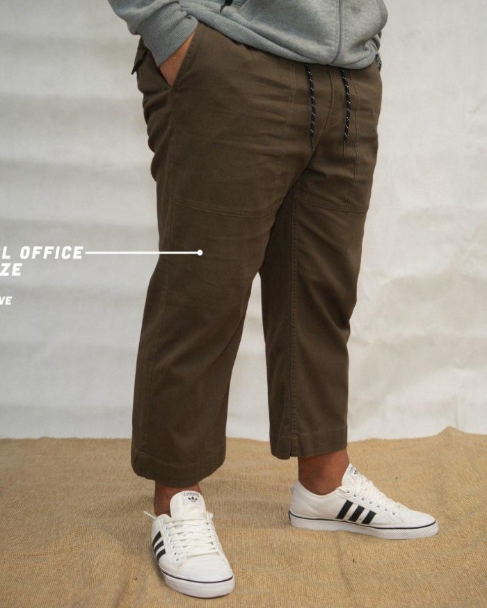 sirwal-office-big-size-d0411-dark-olive-twill