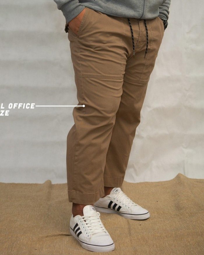 Sirwal Office Big Size d0413 Brown Twill