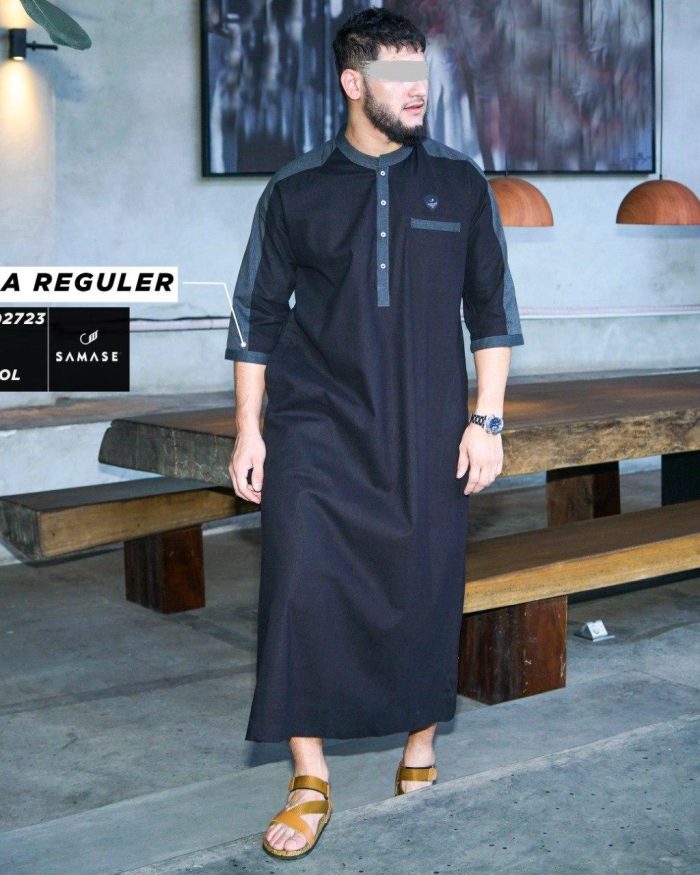 Jubba Reguler 3/4 a02723 Black Semi Wool