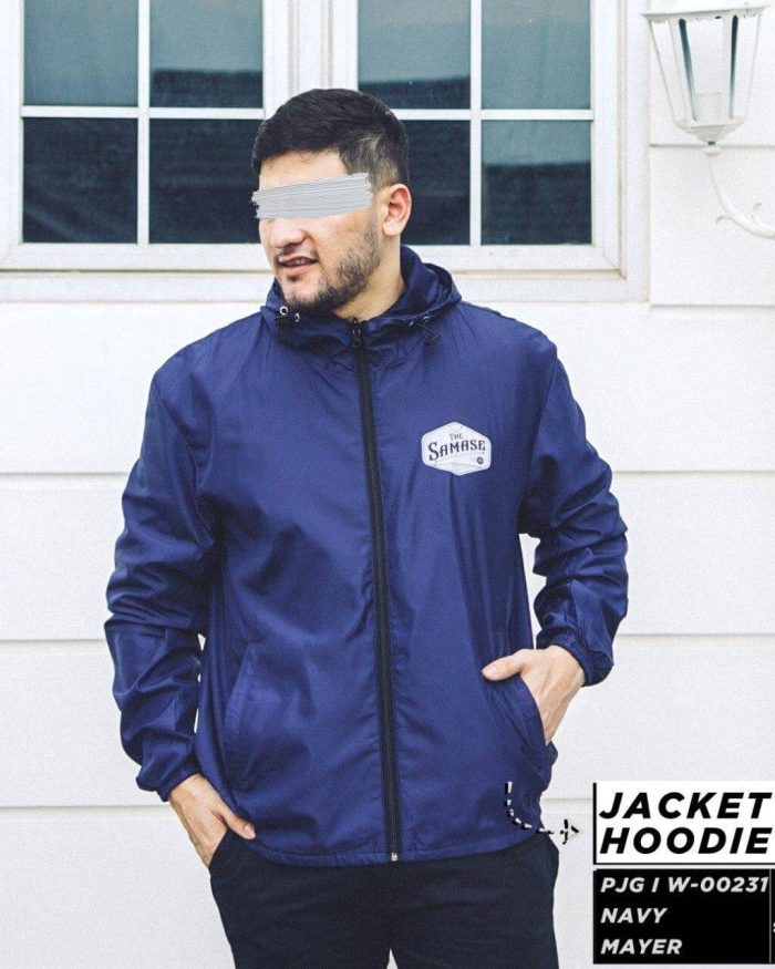 Jacket Hoodie w00231 Navy Mayer