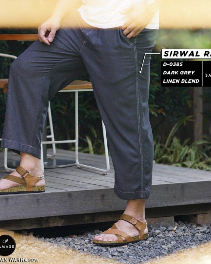 Sirwal Relax d0384 Grey Linen Blend