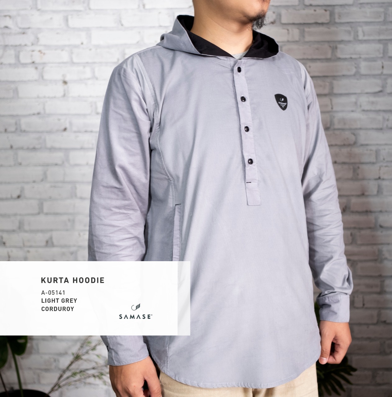 kurta hoodie samase