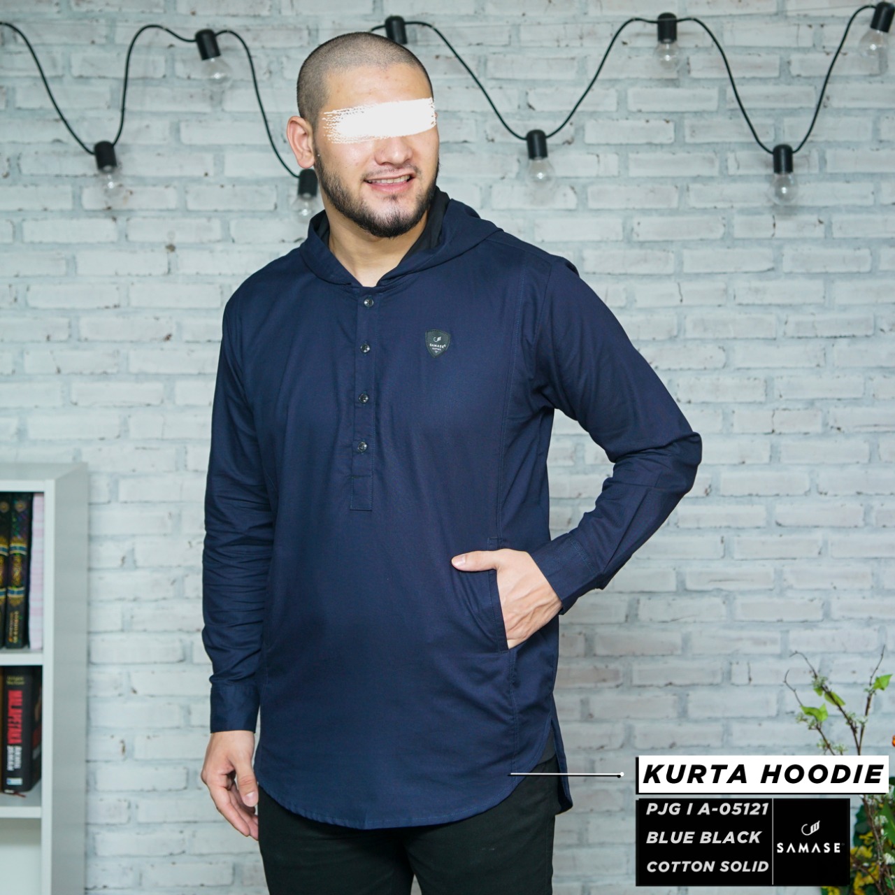 kurta hoodie samase