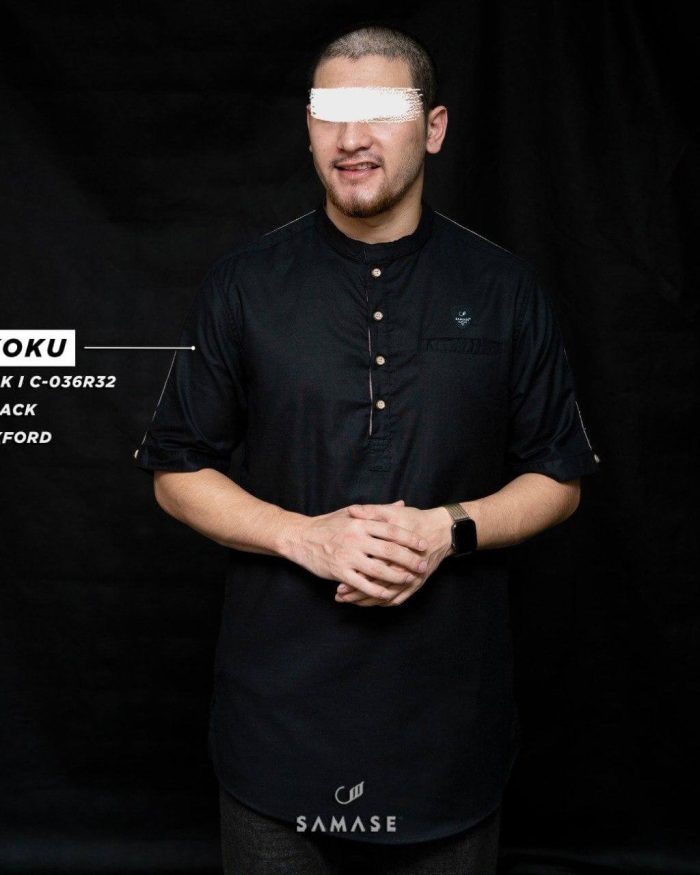 Koku Pendek c036r32 Black Oxford