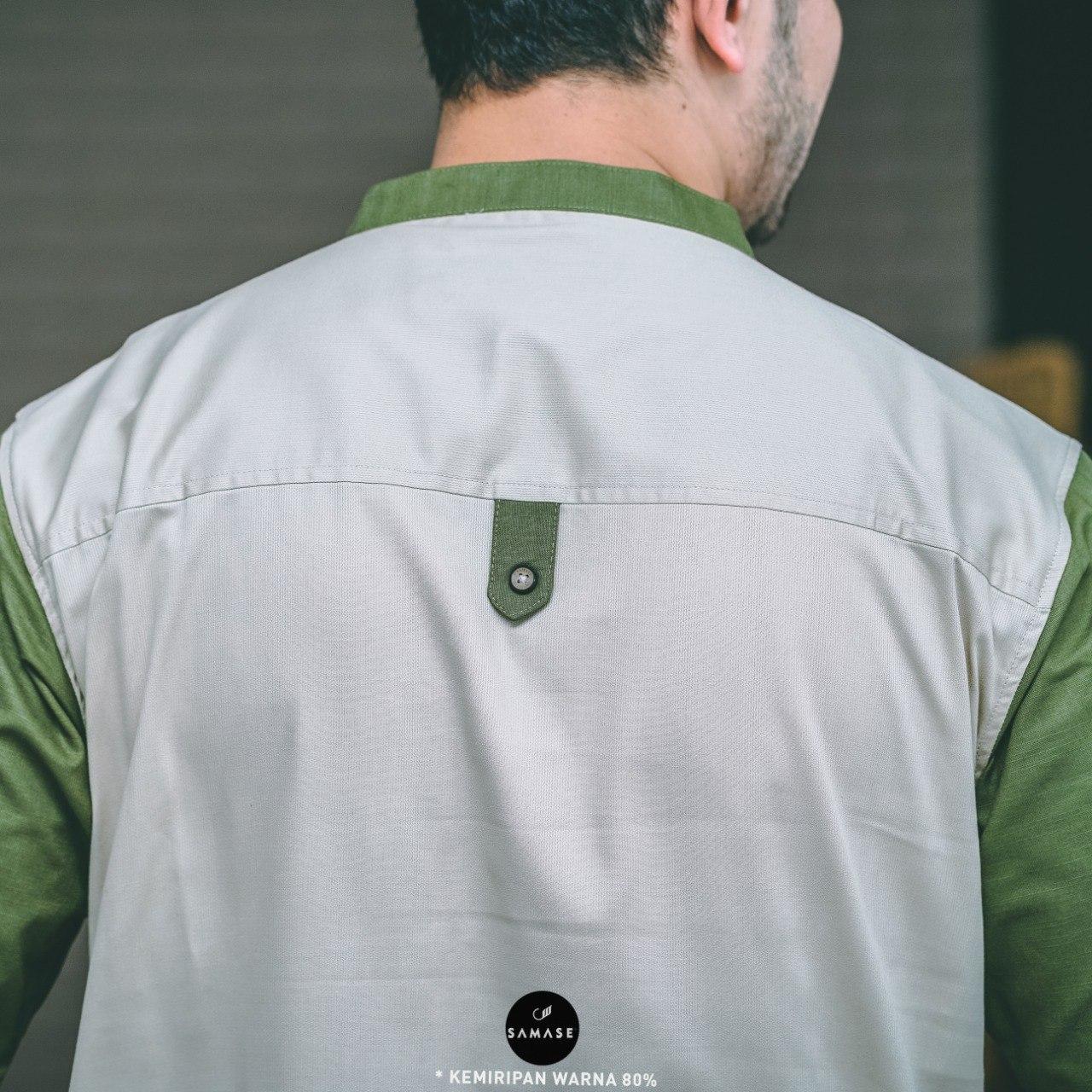 Koku Pendek v03832 Sand Pique - Gambar 4