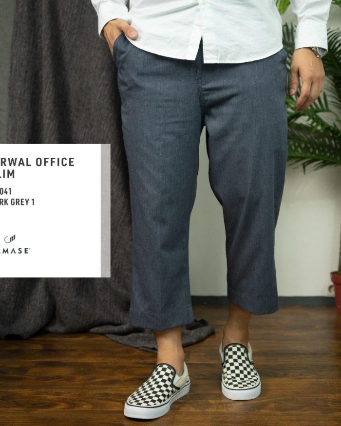 Sirwal Office Reguler i0041 Dark Grey 1 TR
