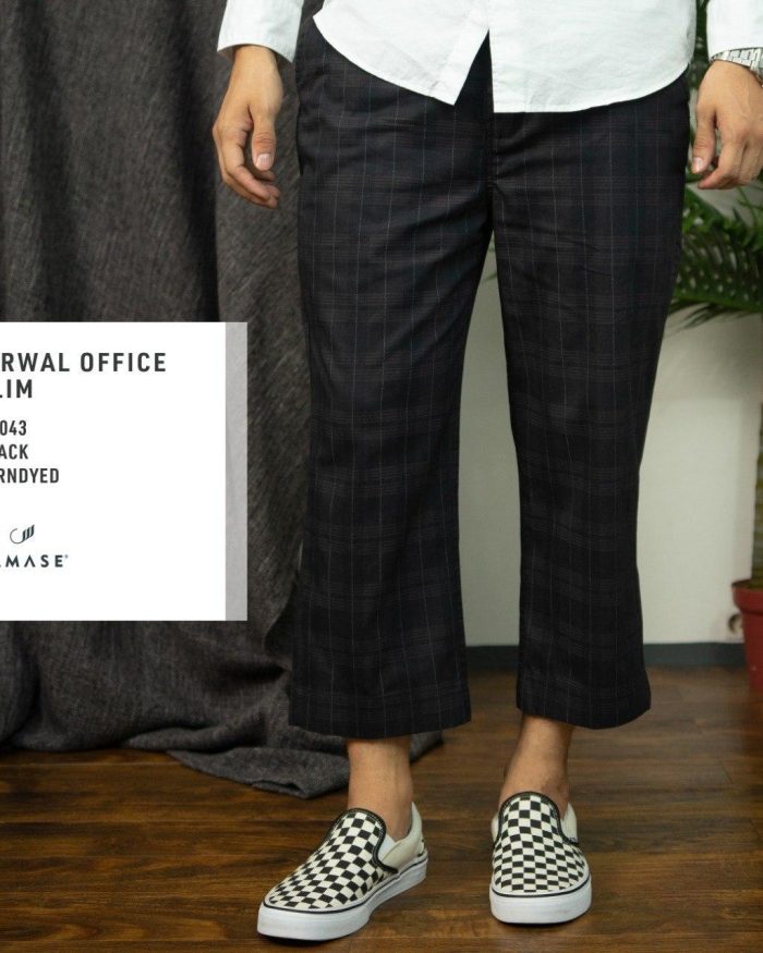 Sirwal Office Reguler i0043 Black Yarnded