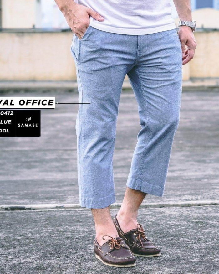 Sirwal Office Reguler j0412 Light Blue Semi Wool