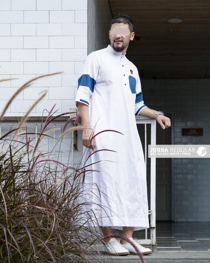 Jubba Reguler 3/4 u01423 White Pique